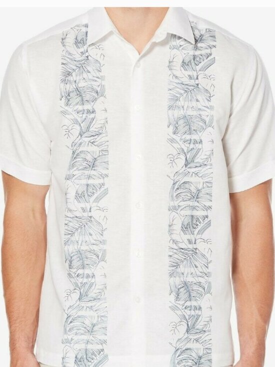 Cubavera Other - CUBAVERA MEN'S TROPICAL SHIRT-L
